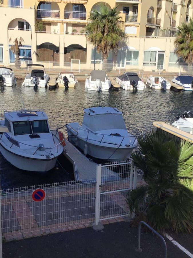 Studio Climatise Classe 2 Dans Marina Proche Mer Et Etang - Lit Wifi Fibre Et Parking Prive Sete Bagian luar foto